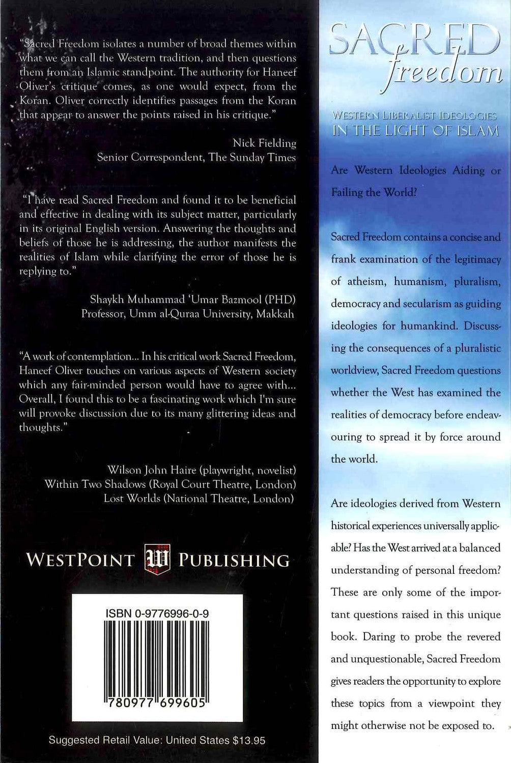 Sacred Freedom | Islamic Perspective on Freedom, Faith & Modern Life