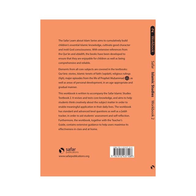 Islamic Studies: Workbook 2 – Learn About Islam Series | Safar Publications | Practice & Review Workbook (Softcover, 152 Pages)
