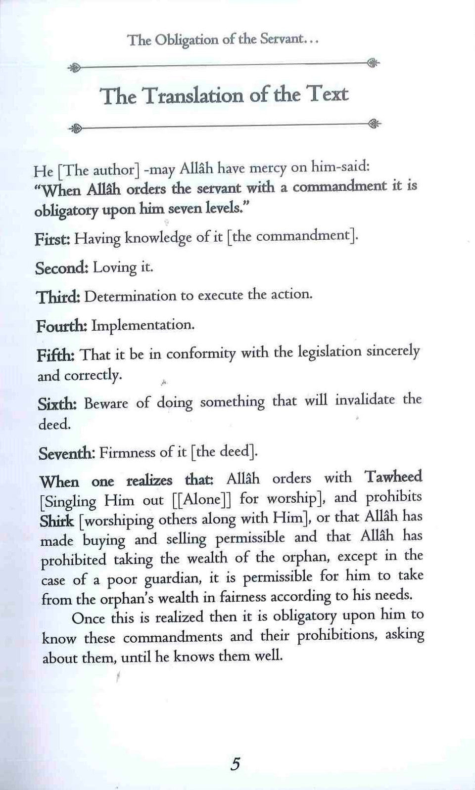 The Obligation of the Servant_ Islamic Duty and Worship in Faith