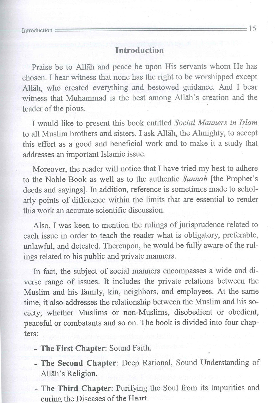 Social Manners in Islam_ Islamic Teachings on Etiquette and Good Character