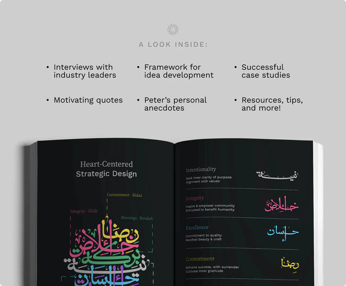 The Heart of Design: Spirituality, Creativity & Entrepreneurship – Hardcover Edition (English).
