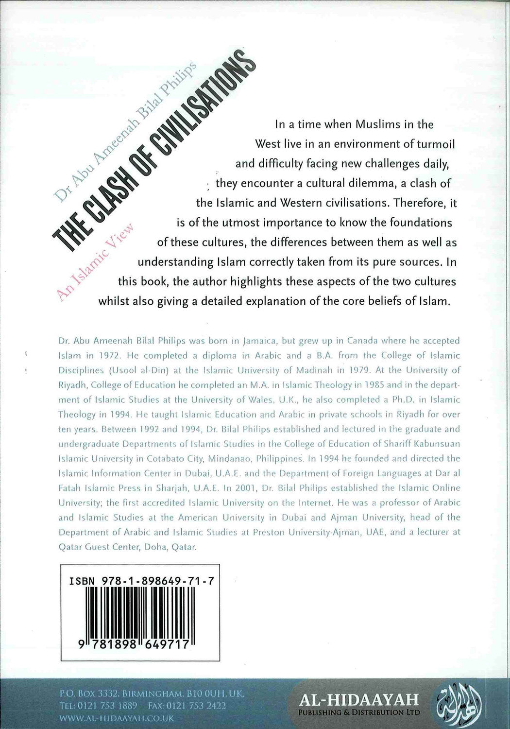 The Clash of Civilisations – Islam and the Modern World