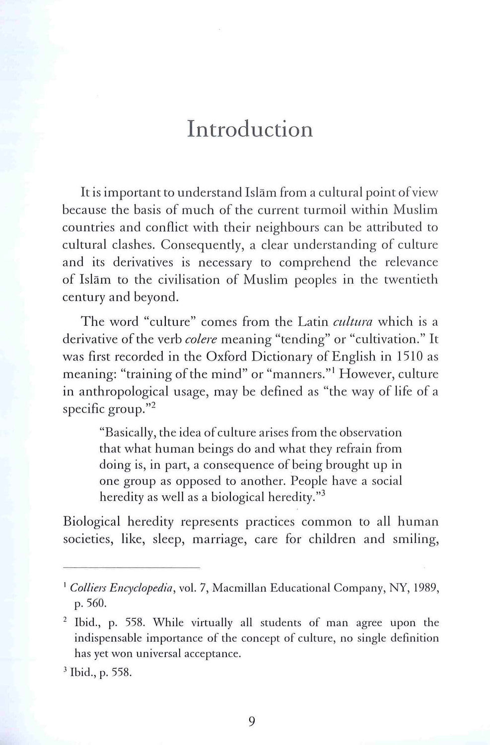 The Clash of Civilisations – Islam and the Modern World