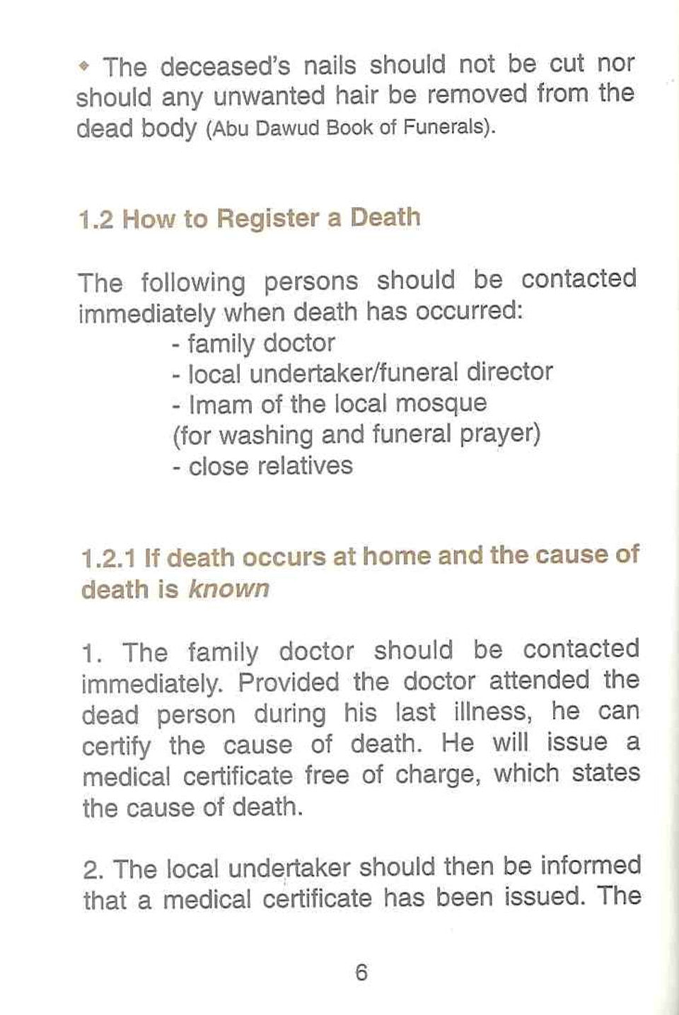 What to Do When A Muslim Dies Islamic Funeral Guide