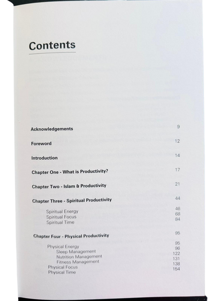 Islamic Productivity Books – The Barakah Effect & The Productive Muslim by Mohammed Faris