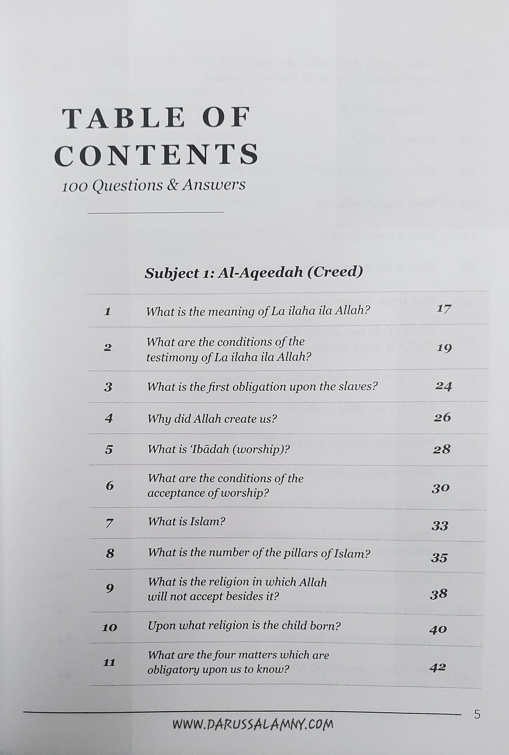 100 Questions & Answers in Belief, Biography & Remembrances – Islamic Aqeedah & Seerah for Children