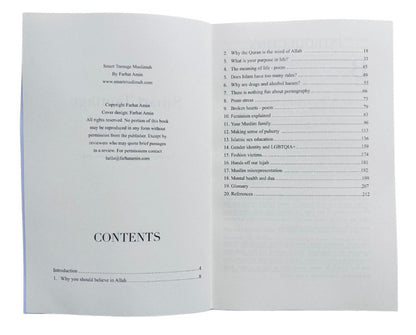 Smart Teenage Muslimah – Islamic Inspirational Guide for Muslim Girls | Farhat Amin (Softcover, 211 Pages)