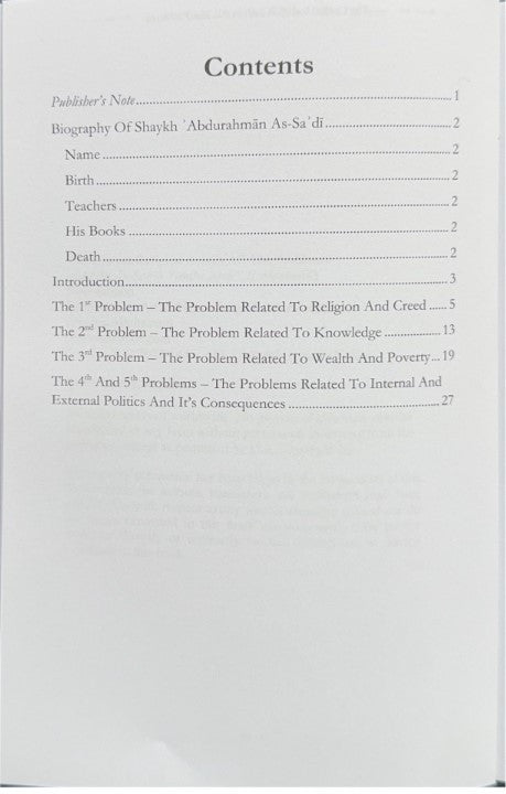 The Correct Religion Solves All the Problems – Islamic Solutions for Modern Life