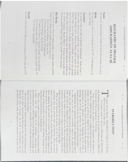 The Correct Religion Solves All the Problems – Islamic Solutions for Modern Life