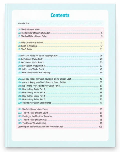 Hanafi Fiqh & Ubudiyyah Level 1 | Islamic Worship Book for Children Ages 5+ | Quranic Tarbiyah