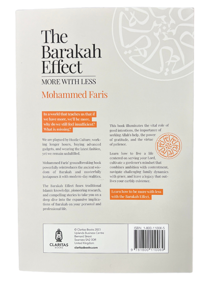 The Barakah Effect – More With Less | Islamic Productivity & Barakah Guide by Mohammed Faris