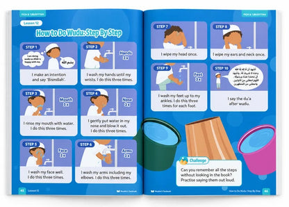 Hanafi Fiqh & Ubudiyyah Level 1 | Islamic Worship Book for Children Ages 5+ | Quranic Tarbiyah