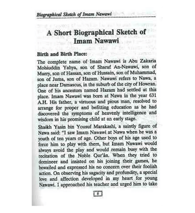 Collection from Riyad-us-Saliheen (Pocket Size) – Authentic Hadith Collection by Imam Nawawi