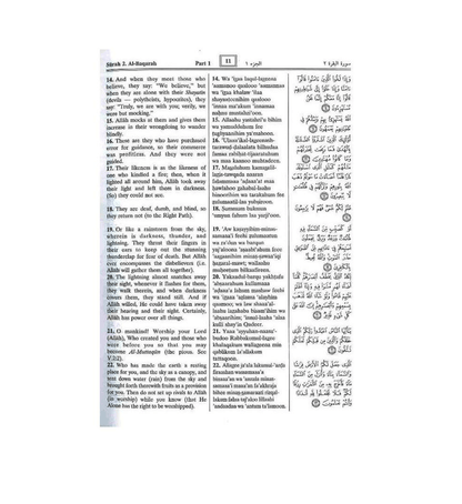 The Noble Qur’an with Transliteration in Roman Script – Arabic Text, English Translation & Pronunciation Guide
