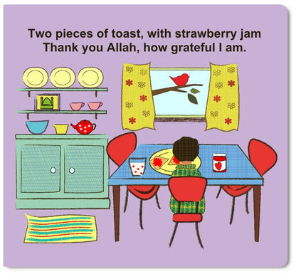 Thank You Allah Counting Book | Islamic Counting and Early Learning Board Book for Children