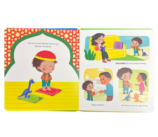 Momo & Bronty’s First Book About Prophet Muhammad (PBUH) — Children’s Board Book