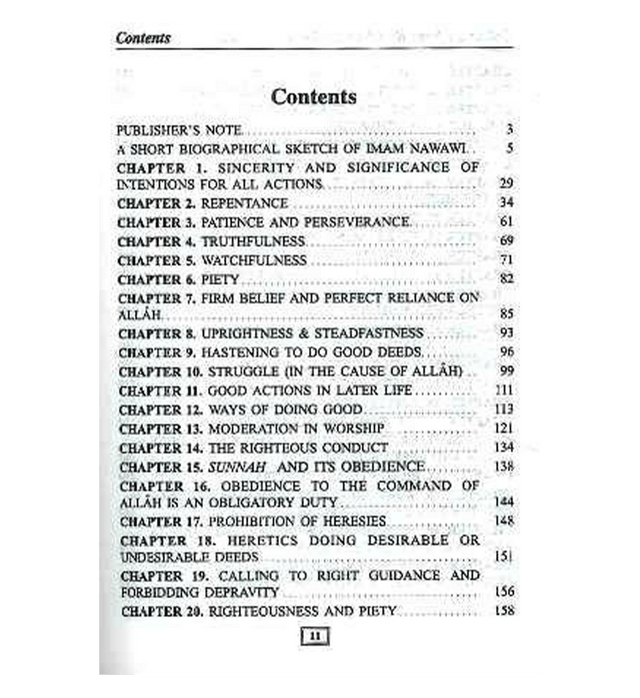 Collection from Riyad-us-Saliheen (Pocket Size) – Authentic Hadith Collection by Imam Nawawi