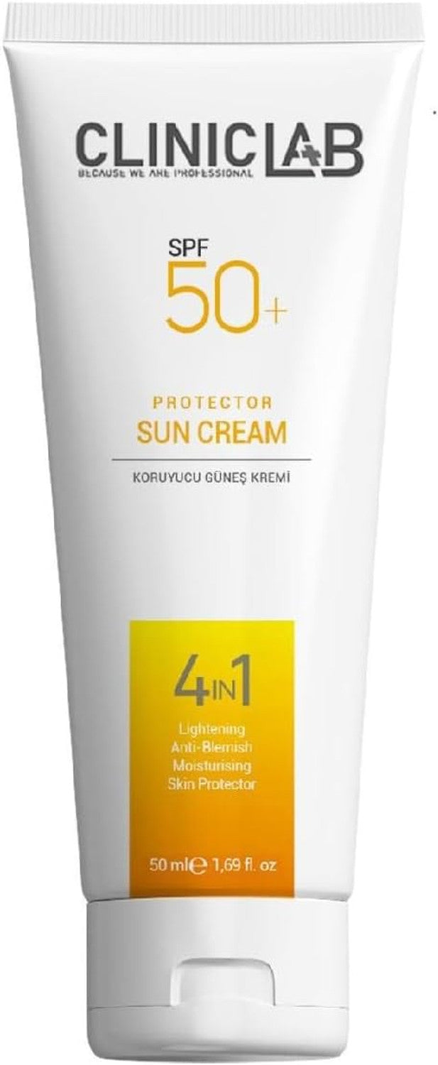 ClinicLab 50 SPF Protector Sun Cream 50ml – High Protection Sunscreen for Face & Body