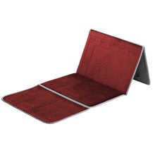 Prayer Mat with Back Support – Foldable Reclining Janamaz with Cushion Seat