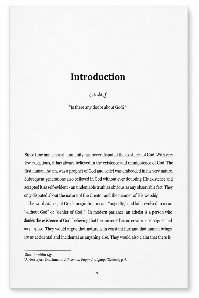 God: There Is No Doubt – Evidence, Certainty & The Search for God | Islamic Book | Atheism, Science & Faith