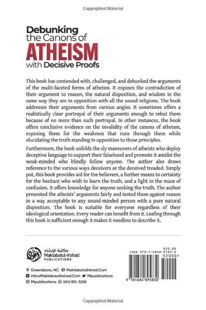 Debunking the Canons of Atheism with Decisive Proofs – Islamic Refutation  & Proofs for God’s Existence