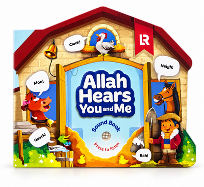 Allah Hears You and Me Sound Book | Interactive Islamic Children’s Book