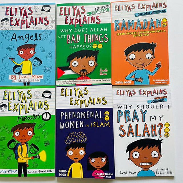 Eliyas Explains: 6 Book Set – Complete Islamic Children’s Book Collection (by Zanib Mian)