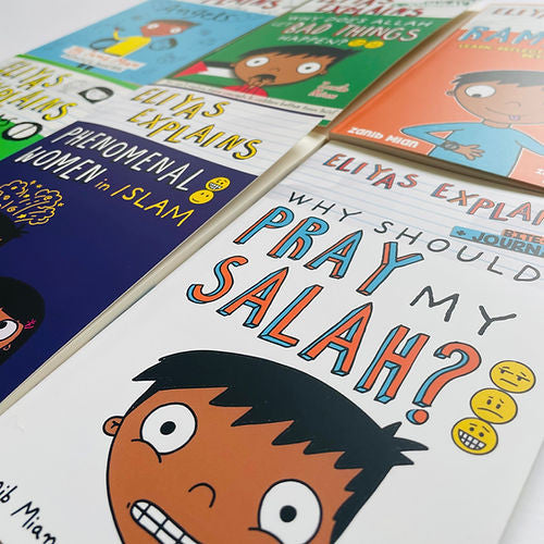Eliyas Explains: 6 Book Set – Complete Islamic Children’s Book Collection (by Zanib Mian)
