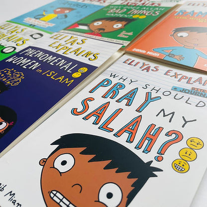 Eliyas Explains: 6 Book Set – Complete Islamic Children’s Book Collection (by Zanib Mian)