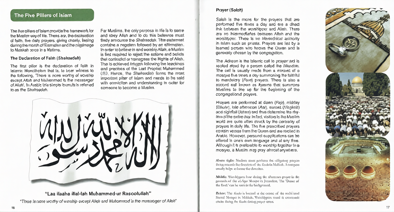The Islam Guide – Insight into Islamic Faith, History & Civilization Hardcover Edition