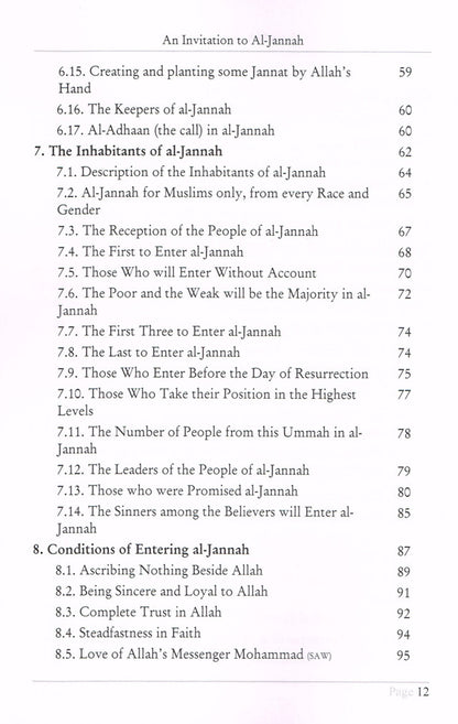 An Invitation to Al Jannah – Islamic Guide to Paradise & Attaining Jannah | Dr Abdul Karim Awad (Message Of Islam, Softcover, ~217 Pages)