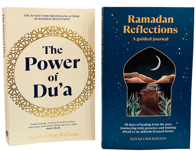 Ramadan Reflection & The Power of Du’a Set of 2 Books by Aliyah Umm Raiyaan | Spiritual Journal