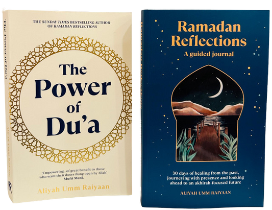 Ramadan Reflection & The Power of Du’a Set of 2 Books by Aliyah Umm Raiyaan | Spiritual Journal
