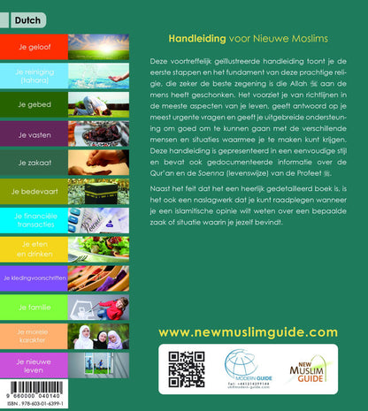 New Muslim Guide: Handleiding voor Nieuwe Moslims (Middle Dutch) — Illustrated Guide for New Muslims and Seekers of Islam