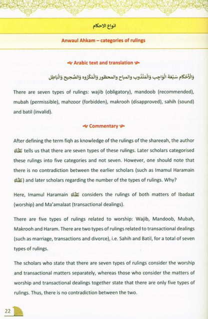 A Commentary on Al-Waraqat – Usul al-Fiqh Explained by Imam al-Juwayni-islamicbrands.org