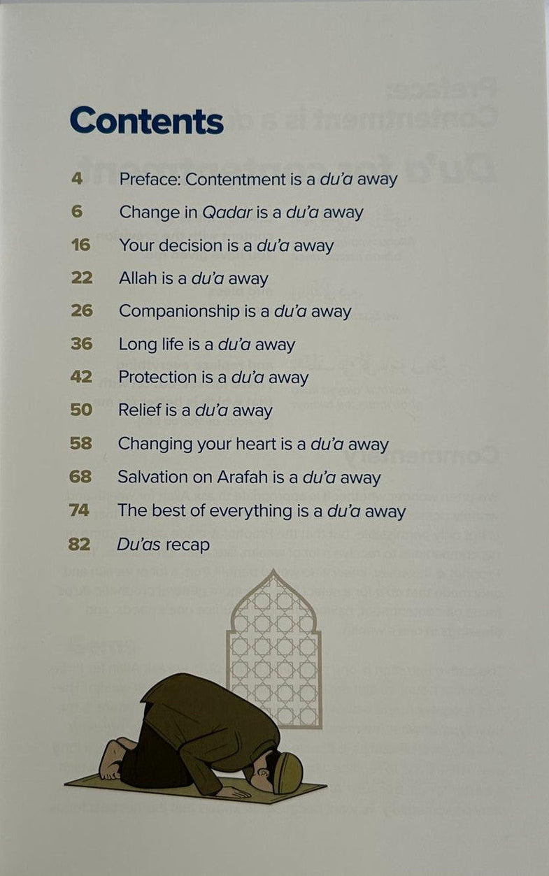 A Dua Away by Omar Suleiman – Powerful Islamic Book on the Transformative Power of Duʿa