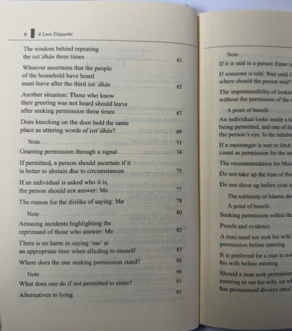 A Lost Etiquette by Muhammad Ismail Al-Muqaddim | Reviving Islamic Manners & Conduct 4