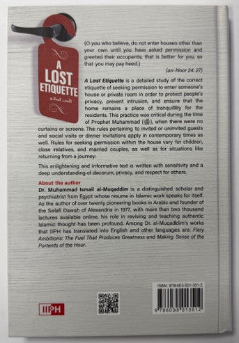 A Lost Etiquette by Muhammad Ismail Al-Muqaddim | Reviving Islamic Manners & Conduct 5
