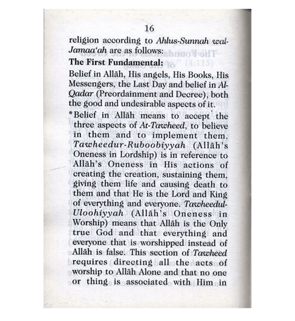 A Summary of the Creed of As-Salaf As-Saalih | Abdul Malik Mujahid