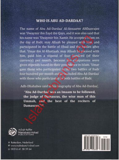 Advices of Abu Ad-Dardaa | Timeless Islamic Wisdom by Shaykh Saalih Aal ash-Shaykh-islamicbrands