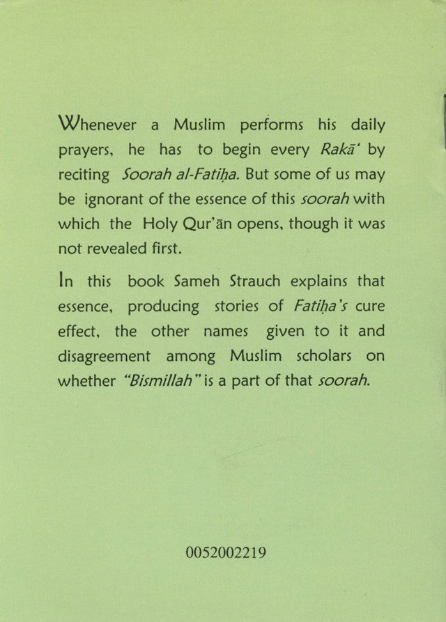 Tafseer Soorah Al Faatiha : Pocket Plus Size