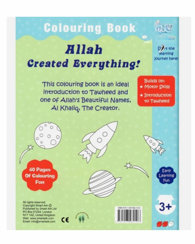 Allah Created Everything Colouring Book by Fehmida Ibrahim Shah – Islamic Colouring Book for Kids_islamicbrands