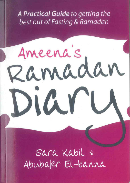 Ameena’s Ramadan Diary Book by Sara Kabil | Ramadan Journal & Fasting Guide-islamicbrands.org
