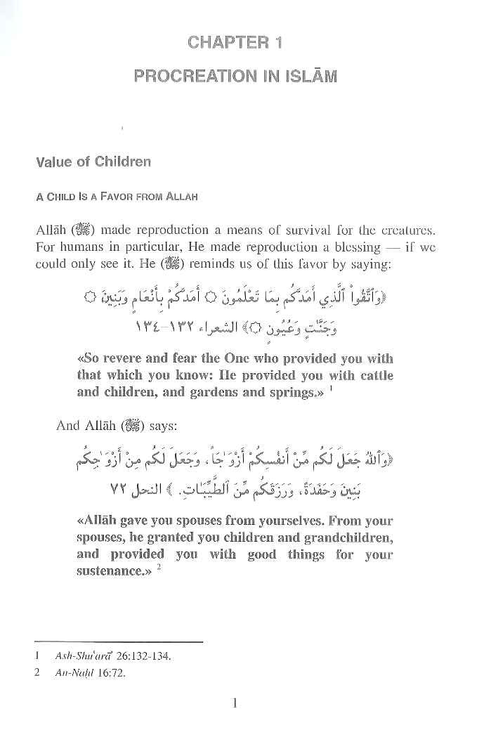 Birth Prevention: An Islamic Perspective – Family Planning in Islam | Islamic Guidance Book