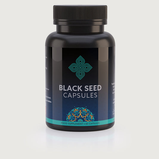 Black Seed Capsules – Natural Kalonji (Nigella Sativa) Immune Booster & Holistic Health Supplement