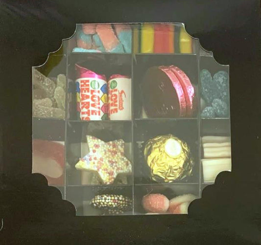 Black Sweets Box – 16 Pick & Mix Halal Jelly Selection | Halal Gift Hamper & Islamic Candy Box
