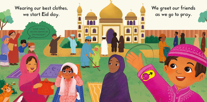 Busy Eid – Ramadan & Eid Celebration Book for Kids | Interactive Islamic Children’s Storybook