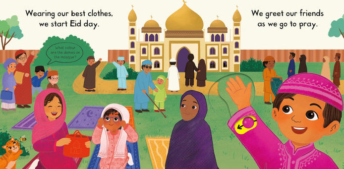 Busy Eid – Ramadan & Eid Celebration Book for Kids | Interactive Islamic Children’s Storybook