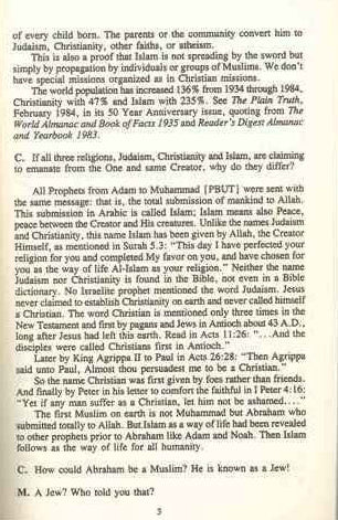 Christian Muslim Dialogue – Comparative Religion & Islamic Perspective by Dr. Hasan M. Baagil