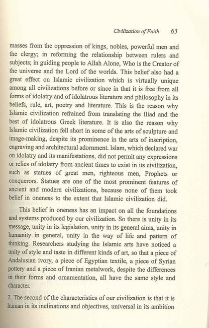 Civilization of Faith (Soft Cover) by Dr. Mustafa as-Sibaaie | Islamic History & Revival Book-islamicbrands